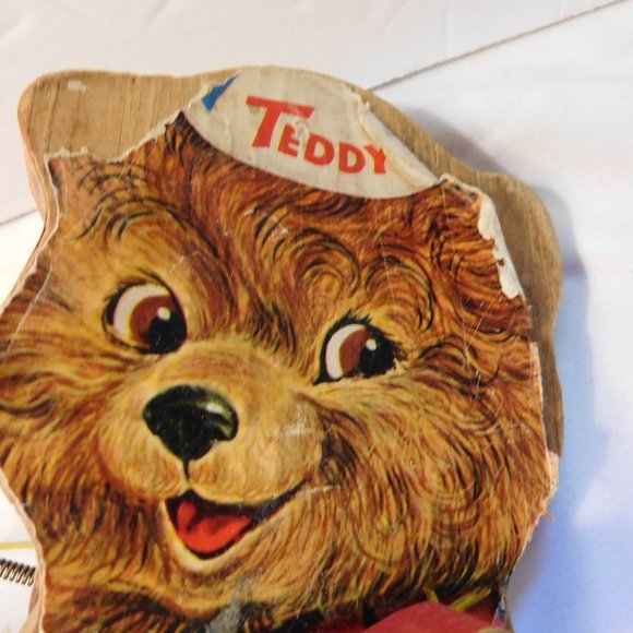 VINTAGE FISHER PRICE TEDDY ZILO XYLOPHONE PULL TOY - Picture 8 of 11